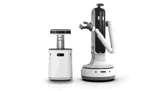 Robots para el hogar de Samsung: ponen los platos en el lavavajillas, limpian tu casa e incluso te sirven una copa de vino