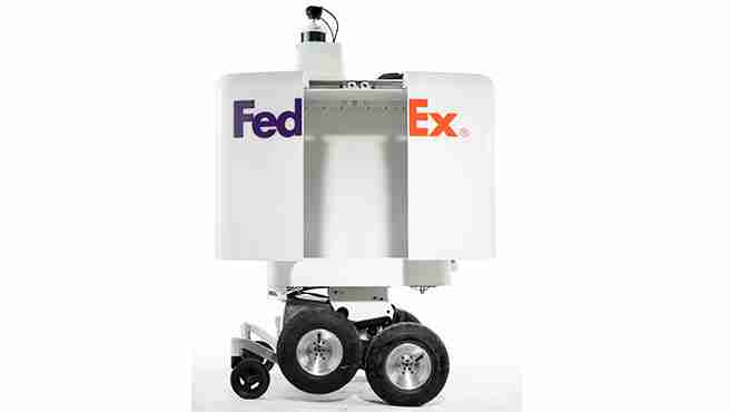 No solo Amazon se apunta a los robots de entrega: así es Roxo, el vehículo de reparto inteligente de FedEx