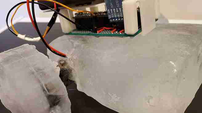 Este 'robot de hielo' podría autorepararse en otros planetas
