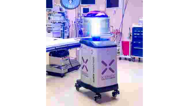 El CSIC corrobora la eficacia de Xenex, el robot que lucha contra el coronavirus en España en hospitales y residencias